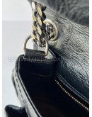 YVES SAINT LAURENT Niki Medium Chain Bag in Black Vintage Calf Leather – RHW (New Model with D-Ring - Year 2023)