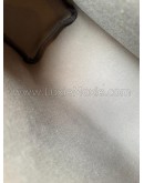 HERMES Herbag PM 31 Brown Canvas with Dark Brown Calfskin Leather & PHW – Shoulder Bag Type (Stamp Y - Year 2020)
