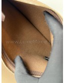HERMES Herbag PM 31 Brown Canvas with Dark Brown Calfskin Leather & PHW – Shoulder Bag Type (Stamp Y - Year 2020)