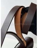 HERMES Herbag PM 31 Brown Canvas with Dark Brown Calfskin Leather & PHW – Shoulder Bag Type (Stamp Y - Year 2020)