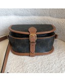 CELINE Medium Folco Crossbody Bag in Triomphe Canvas & Calfskin – GHW