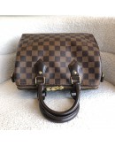 LOUIS VUITTON Damier Ebene Speedy Bandouliere 25 Handbag – GHW (Microchip)