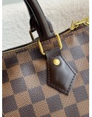 LOUIS VUITTON Damier Ebene Speedy Bandouliere 25 Handbag – GHW (Microchip)