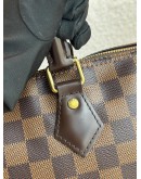 LOUIS VUITTON Damier Ebene Speedy Bandouliere 25 Handbag – GHW (Microchip)