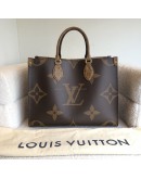 LOUIS VUITTON Monogram OnTheGo MM Tote Bag – GHW (Microchip)