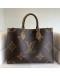 LOUIS VUITTON Monogram OnTheGo MM Tote Bag – GHW (Microchip)