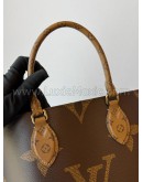 LOUIS VUITTON Monogram OnTheGo MM Tote Bag – GHW (Microchip)