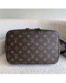 LOUIS VUITTON Monogram NeoNoe MM Drawstring Bucket Bag in Black – GHW (Microchip)