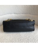 BALENCIAGA Mini City Bag with Shoulder Strap in Black Calfskin – GHW