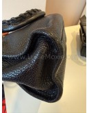 BALENCIAGA Mini City Bag with Shoulder Strap in Black Calfskin – GHW
