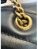 YVES SAINT LAURENT Monogram Small LouLou in Black Chevron Quilted Leather – GHW (Year 2021)