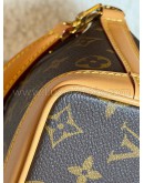 LOUIS VUITTON Monogram Nano Noe Bucket Bag with Shoulder Strap – GHW (Microchip) 