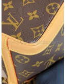 LOUIS VUITTON Monogram Nano Noe Bucket Bag with Shoulder Strap – GHW (Microchip) 