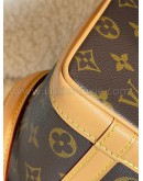 LOUIS VUITTON Monogram Nano Noe Bucket Bag with Shoulder Strap – GHW (Microchip) 