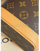 LOUIS VUITTON Monogram Nano Noe Bucket Bag with Shoulder Strap – GHW (Microchip) 