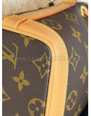LOUIS VUITTON Monogram Nano Noe Bucket Bag with Shoulder Strap – GHW (Microchip) 