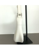 CELINE Medium Ava Shoulder Bag in White Calfskin - SHW