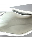 CELINE Medium Ava Shoulder Bag in White Calfskin - SHW