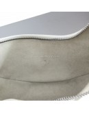 CELINE Medium Ava Shoulder Bag in White Calfskin - SHW