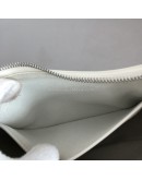 CELINE Medium Ava Shoulder Bag in White Calfskin - SHW