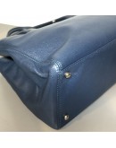 CHANEL Blue Calfskin Large Tote Bag with Inner Pochette – SHW (17 Series – Year 2012)