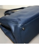 CHANEL Blue Calfskin Large Tote Bag with Inner Pochette – SHW (17 Series – Year 2012)