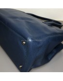 CHANEL Blue Calfskin Large Tote Bag with Inner Pochette – SHW (17 Series – Year 2012)