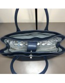 CHANEL Blue Calfskin Large Tote Bag with Inner Pochette – SHW (17 Series – Year 2012)