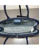 CHANEL Blue Calfskin Large Tote Bag with Inner Pochette – SHW (17 Series – Year 2012)