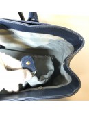 CHANEL Blue Calfskin Large Tote Bag with Inner Pochette – SHW (17 Series – Year 2012)