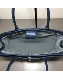 CHANEL Blue Calfskin Large Tote Bag with Inner Pochette – SHW (17 Series – Year 2012)