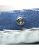 CHANEL Blue Calfskin Large Tote Bag with Inner Pochette – SHW (17 Series – Year 2012)