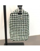 ALEXANDER WANG Heiress Pouch Bag in Green Crystal Mesh – SHW