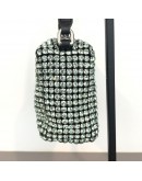 ALEXANDER WANG Heiress Pouch Bag in Green Crystal Mesh – SHW
