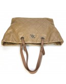 CHANEL Shoulder Tote Bag in Brown Calfskin – SHW (15 Series – Year 2012)