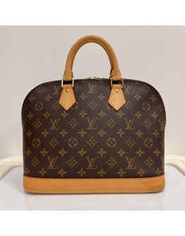LOUIS VUITTON Monogram Alma PM Handbag – GHW