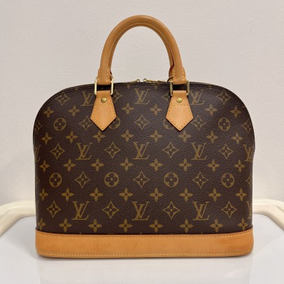 LOUIS VUITTON Monogram Alma PM Handbag – GHW