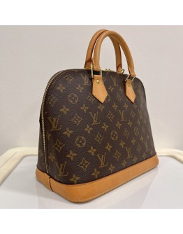 LOUIS VUITTON Monogram Alma PM Handbag – GHW