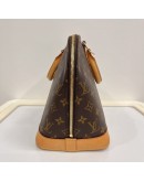 LOUIS VUITTON Monogram Alma PM Handbag – GHW