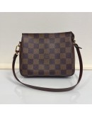LOUIS VUITTON Damier Ebene Trousse Pochette Handbag – GHW