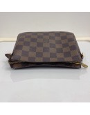 LOUIS VUITTON Damier Ebene Trousse Pochette Handbag – GHW