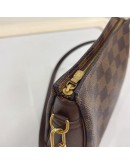LOUIS VUITTON Damier Ebene Trousse Pochette Handbag – GHW