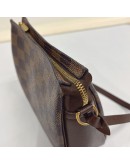 LOUIS VUITTON Damier Ebene Trousse Pochette Handbag – GHW