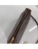 LOUIS VUITTON Damier Ebene Trousse Pochette Handbag – GHW