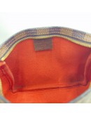LOUIS VUITTON Damier Ebene Trousse Pochette Handbag – GHW