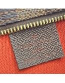 LOUIS VUITTON Damier Ebene Trousse Pochette Handbag – GHW