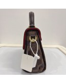 LOUIS VUITTON Damier Ebene Croisette Handbag with Shoulder Strap – GHW (Microchip New Model)