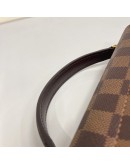 LOUIS VUITTON Damier Ebene Croisette Handbag with Shoulder Strap – GHW (Microchip New Model)