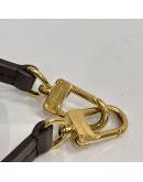 LOUIS VUITTON Damier Ebene Croisette Handbag with Shoulder Strap – GHW (Microchip New Model)
