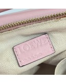 LOEWE Medium Puzzle Edge Bag in Pink Classic Calfskin with Shoulder Strap – GHW